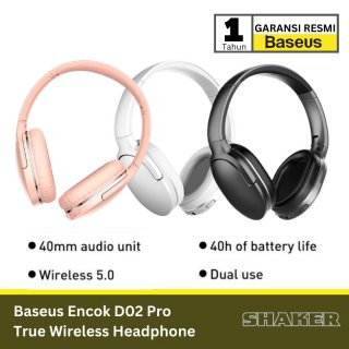 26. Baseus Headphone Bluetooth D02 Pro, Mampu Menghasilkan Bass Memukau dan Stereo 3D