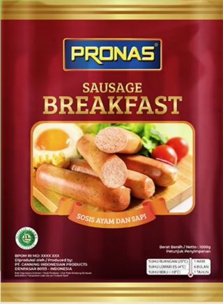 PRONAS Sosis Breakfast Kombinasi 500 gr