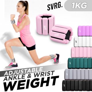 15. Svarga Adjustable Weights Wrist Ankle Gym Fitness