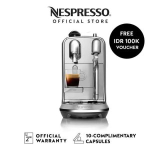 NESPRESSO Creatista Plus Coffee Machine , Stainless steel