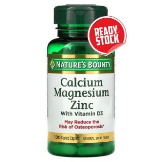 Nature's Bounty Calcium Magnesium Zinc Nature Suplemen