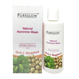 23. Pureglow Natural Feminine Wash, Rasakan Efek Nyaman setelah Penggunaan