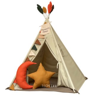 29. Teepee Tent, Mudah Dicuci dan Disimpan