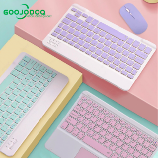 28. Wireless Keyboard, Warna Pastel yang Menggemaskan