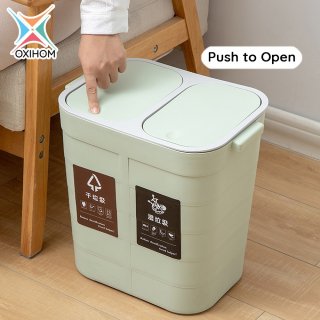 30. Oxihom Tempat Sampah Organik Anorganik Pilah, Lebih Mudah Memilah Sampah