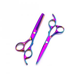 26. Gunting Rambut Salon Hairdressing Scissors 2PCS Hair Styling Material Stainless Steel ORIGINAL