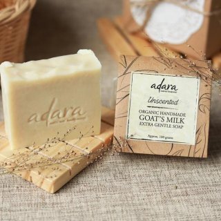 6. Adara Organic Goat's Milk Soap