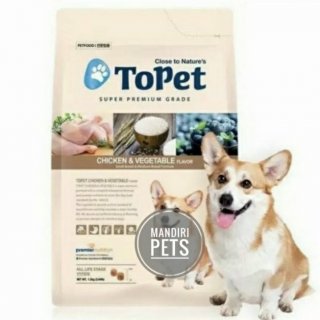 Topet Dog Food Chicken & Rice - Makanan Anjing Topet Korea