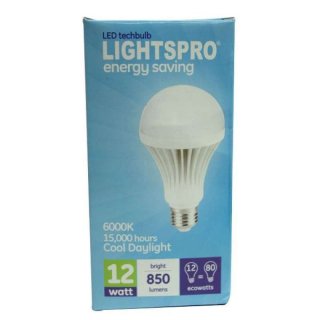 LIGHTSPRO LAMPU 12W LED