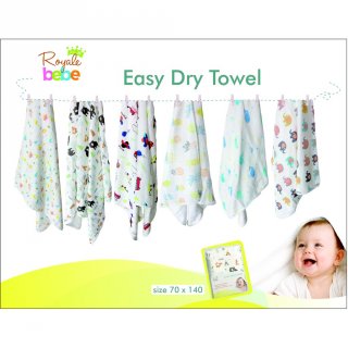 7. Royale Bebe Easy Dry Towel, Daya Serap Tinggi