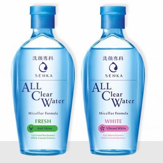 Senka All Clear Water White Micellar Water , Make Up Remover 230 Ml