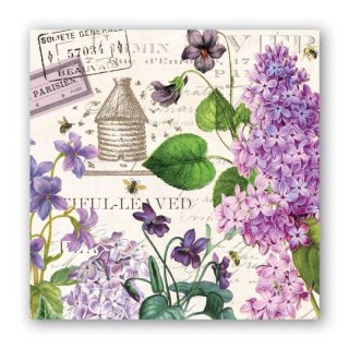 Tisu Decoupage Lilac and Violets