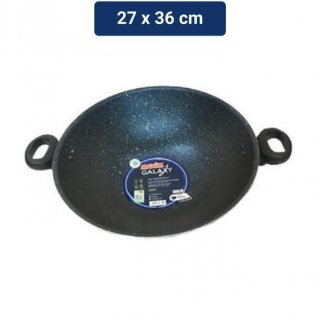 Maxim Galaxy Wajan Penggorengan Tanpa Tutup / Wok without Cover 36 cm 