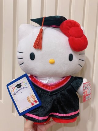 Boneka Wisuda Hello Kitty