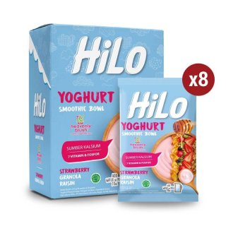 Hilo Strawbery Granola Raisin Yoghurt
