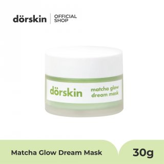 8. Dorskin Matcha Glow Dream Sleeping Mask, Mengurangi Bekas Jerawat 