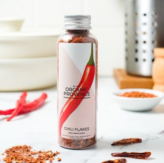 Cabe Cabai Kering Kasar Organic Provence - Chilli Flakes Organik