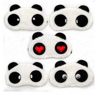 26. Masker Penutup Mata Desain Panda untuk Tidur