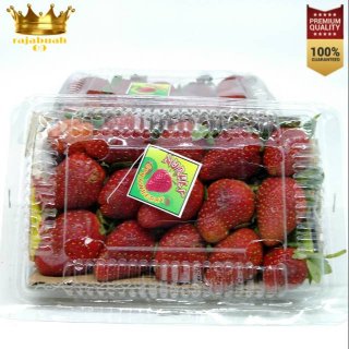 Buah Strawberry Organik Fresh 1 Pak