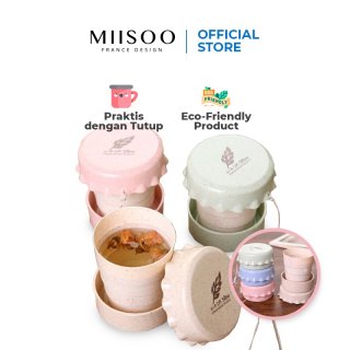 30. MIISOO Foldable CUP MUG, Praktis untuk Bepergian