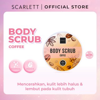 Scarlett Whitening Body Scrub Coffee