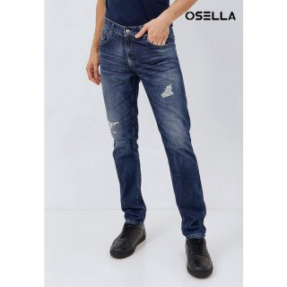 Osella Celana Pria Jeans Medium Blue