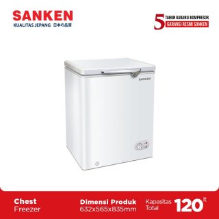 11. Sanken SRF-120WH Chest Freezer