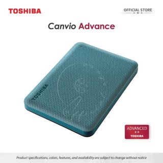 Toshiba Canvio Advance Hardisk Eksternal 1TB - Green