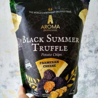 Aroma Black Summer Truffle Potato Chips Parmesan Cheese