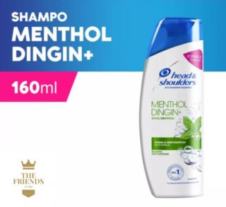 Head & Shoulders Cool Menthol Shampoo Anti Dandruff Anti Ketombe 400 mL/ 2 pcs