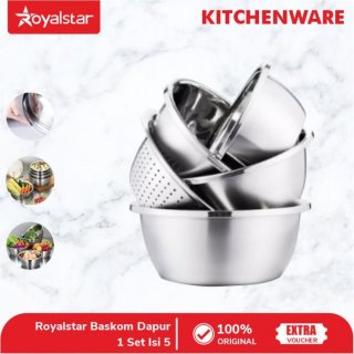 Royalstar Baskom Dapur Set 5 in 1