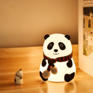 1. Lampu Tidur untuk Kamar Anak Mode Panda