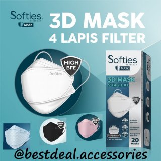 Softies 3D Surgical Mask (Model KF94)