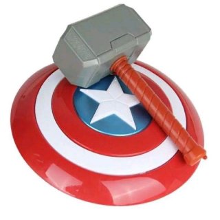 19. Mainan Anak Perisai Captain America, Kembangkan Imajinasi Anak
