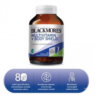 25. Blackmores Multivitamin + Body Shield, Mencukupi Kebutuhan Tubuh dan Menjaga Daya Tahan Tubuh