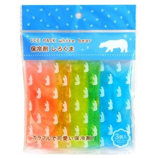 Tokyo 1 3P Ice Pack White Bear 031093