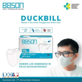 BOSON Masker Duckbill 3Ply
