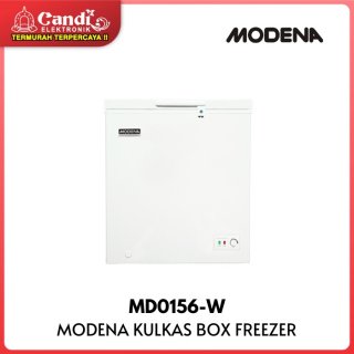 18. MODENA Box Freezer MD0156-W, Ada Lampu LED nya
