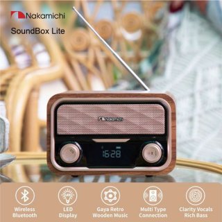 Nakamichi Soundbox LITE Speaker Portable Audio Wireless Bluetooth