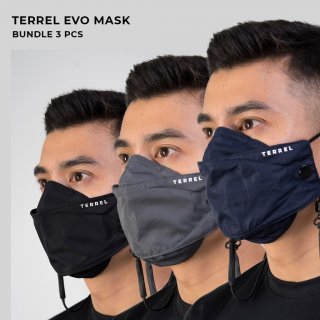 28. Terrel sportswear evo mask bundle 3 pcs