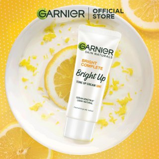 27. Garnier Bright Complete Bright Up Cream, Cerahkan Wajah 2 Tingkat