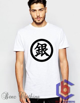 Kaos Tshirt Gintama Gintoki - Putih