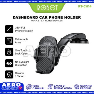 ROBOT Holder HP Mobil RT-CH14 Car Phone Holder Dashboard