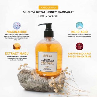 Mireya Body Wash with Niacinamide & Kojic Acid