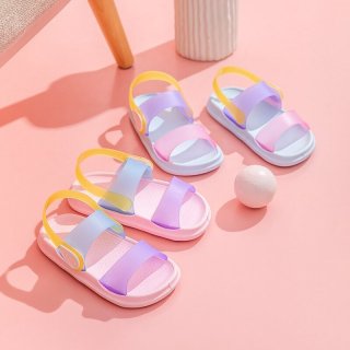 Sandal Jelly Anak Perempuan Warna Pastel 