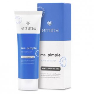 7. Emina Ms.Pimple Acne Solution Moisturizing Gel, Mengurangi Kemerahan Akibat Jerawat