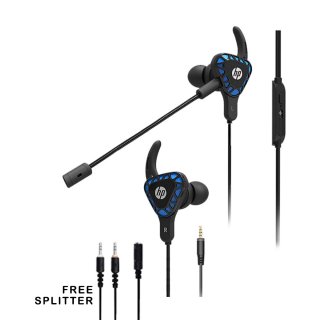 Earphone Mobile Gaming HP H150 [PUBG, MLBB, PC Game]