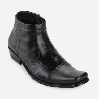 Benitz Sepatu Ankle Boots Pria Formal Kulit Asli [B-HZ114]