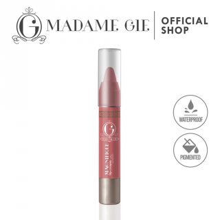 19. Madame Gie Magnifique Lip Crayon Satin, Mudah Diaplikasikan dan Ringan
