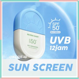 REVERIE DIARY Sunscreen SPF 50 PA+ Skincare Sun block 50ml UV Shield Essential XX064